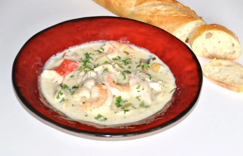 Seafood Chowder In St.John's, Newfoundland