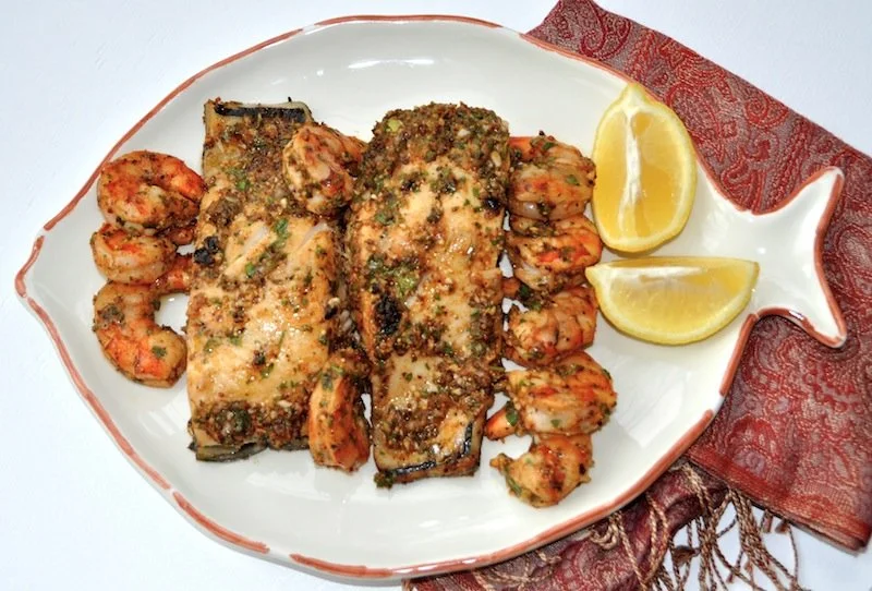 Grilled Seafood On The Greek Islands