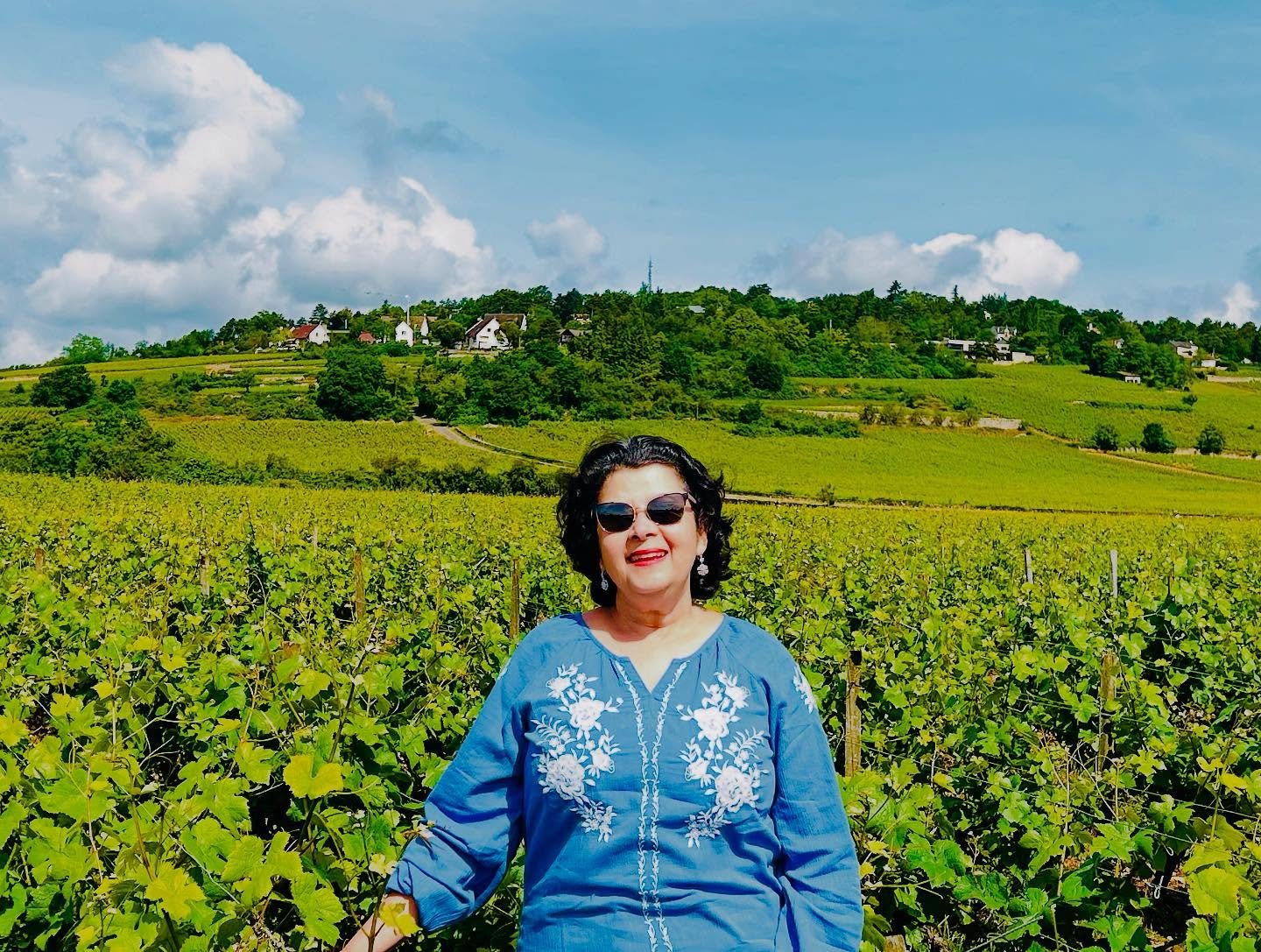 Spent a few days driving around beautiful Burgundy, ooohing and ahhhing at charming little villages, admiring lush vineyards and drinking way too much wine!