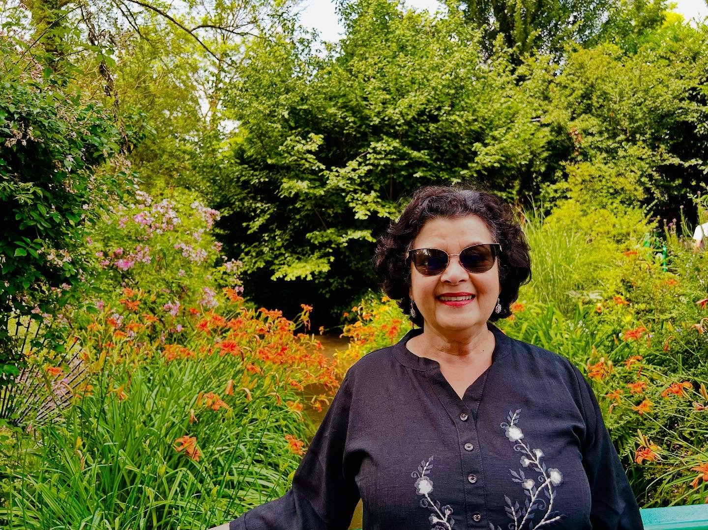 Monet&rsquo;s enchanting gardens in Giverny which he used for inspiration many times in his paintings, a serene and beautiful place!