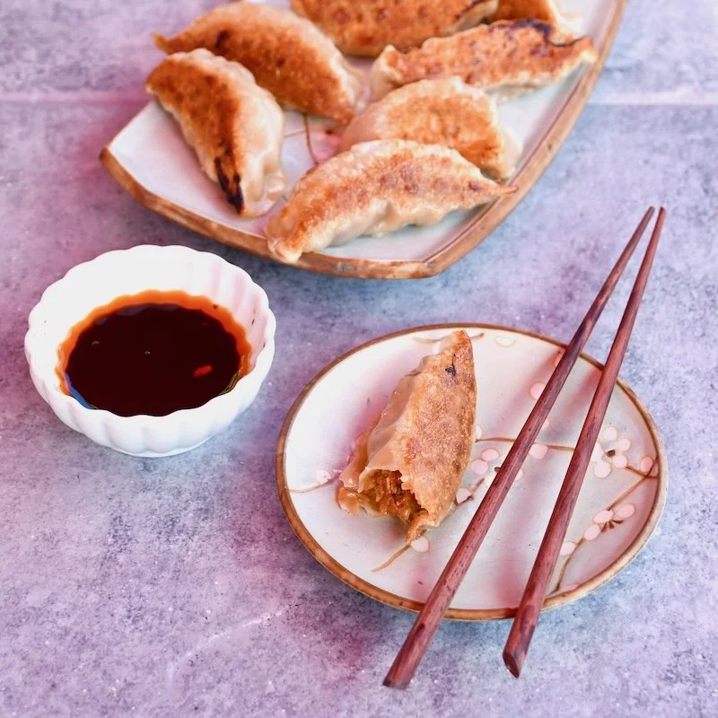Gyoza in Hakone, Japan