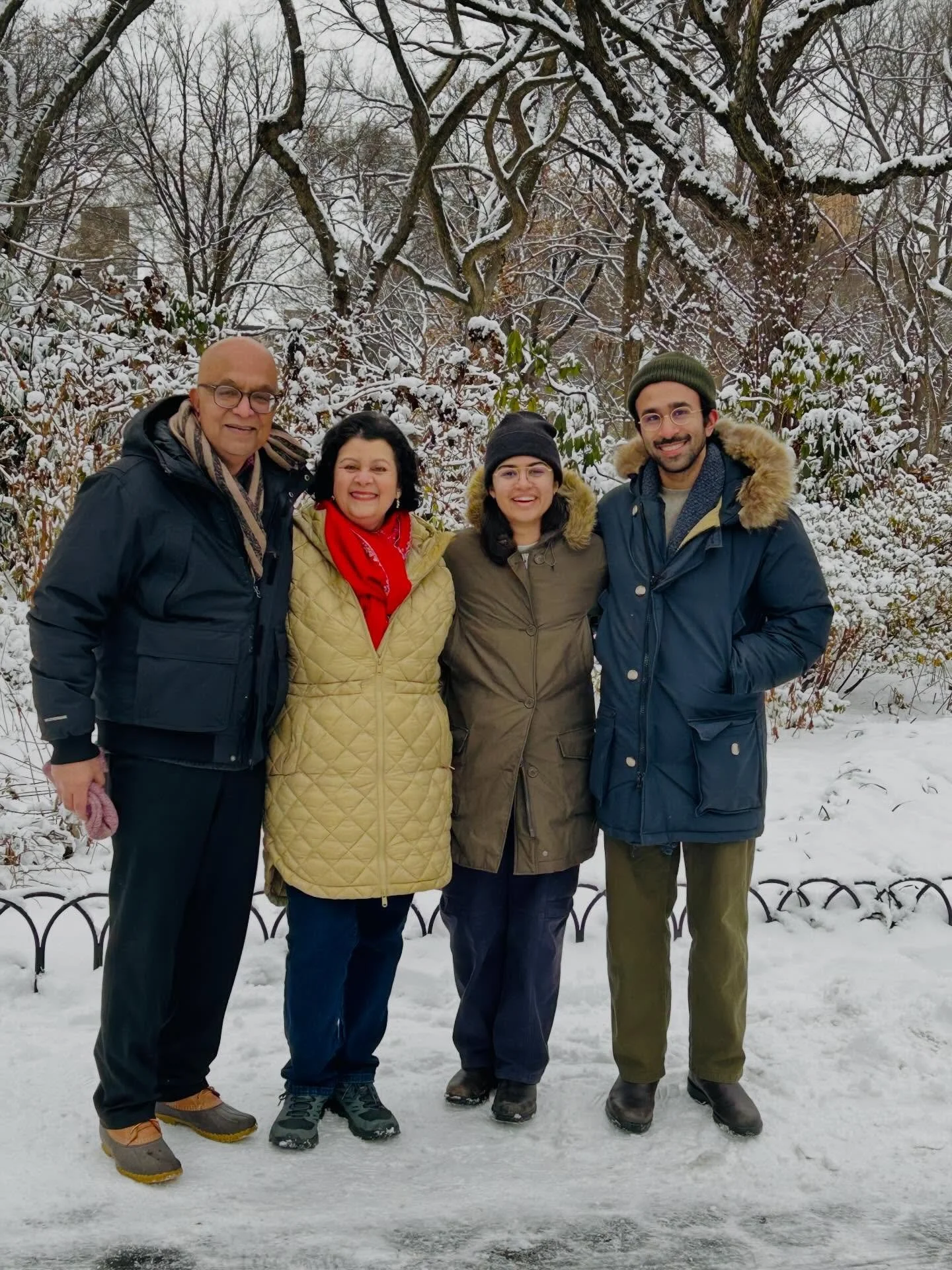 Most magical Christmas in New York visiting our kids!