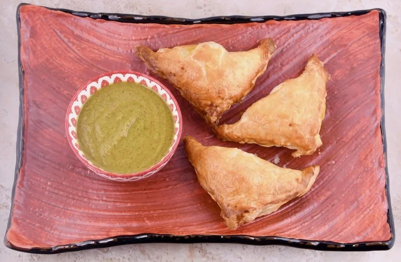 Samosas In Granada, Spain