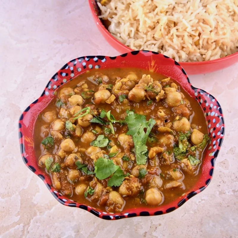 Chana Masala In Udaipur, India