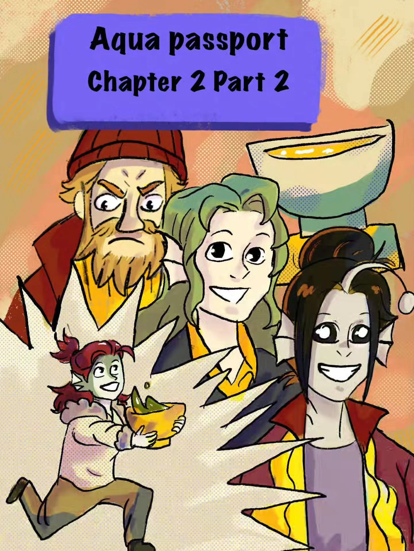 🍲 The soup competition is in full swing! Dani is ready to win, but beneath the surface, mysteries are still simmering in the city&hellip; 😬🌆
Luckily, Asta and Maderlyn are ready to help &ndash; or maybe create a little more chaos 👀💥

Artist:@nan