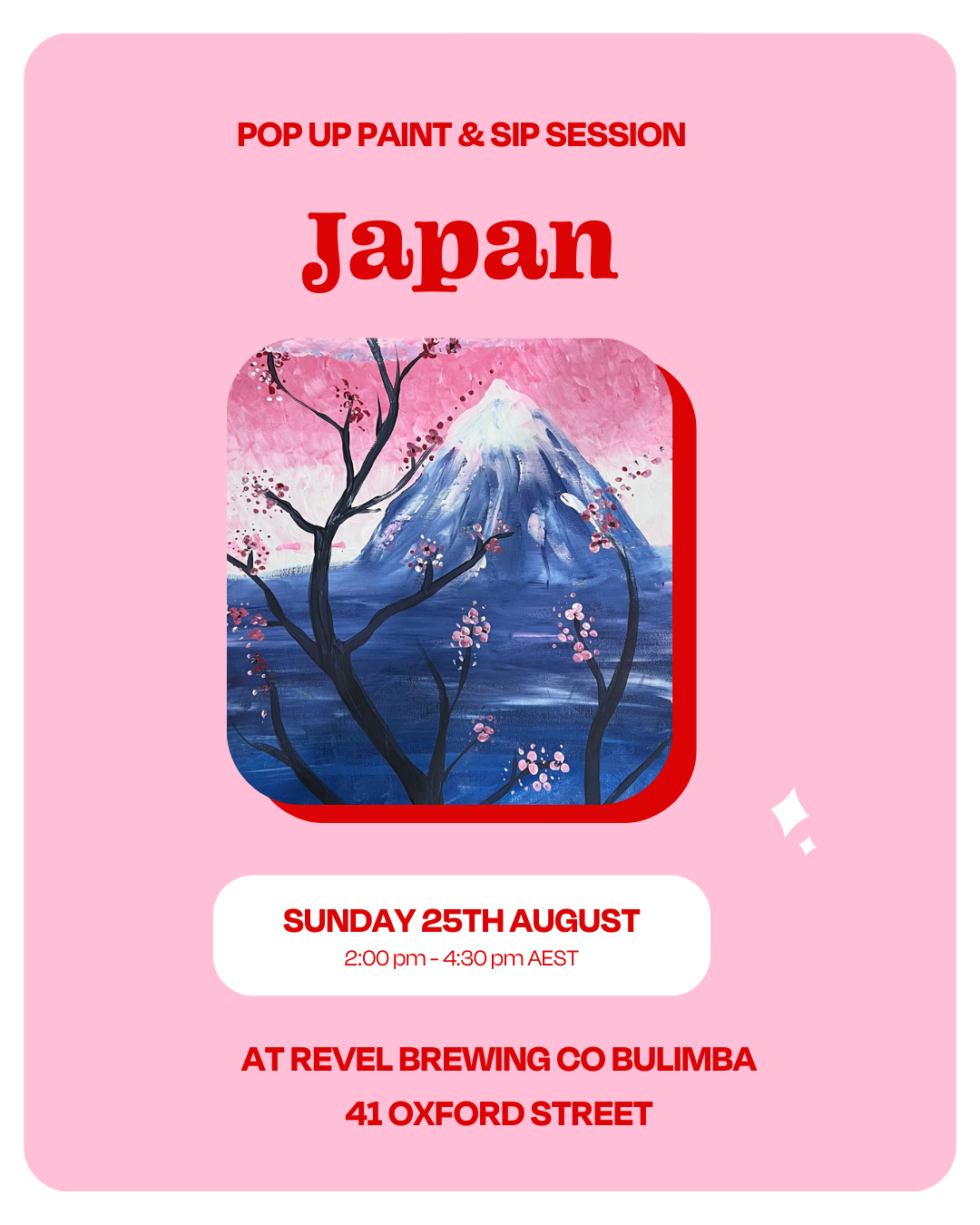 Book Paint and Sip Today Bulimba Brisbane Rosé Soirée