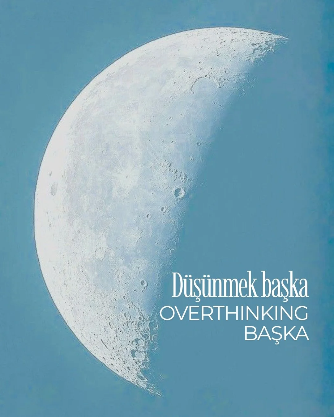 D&uuml;ş&uuml;nmek başka, overthinking başka.

D&uuml;ş&uuml;nmek bazen bizi bir karara, bir netliğe ya da en azından i&ccedil;imizi rahatlatan bir yere g&ouml;t&uuml;r&uuml;r.
Overthinking ise aynı d&uuml;ş&uuml;ncenin i&ccedil;inde tekrar tekrar ka