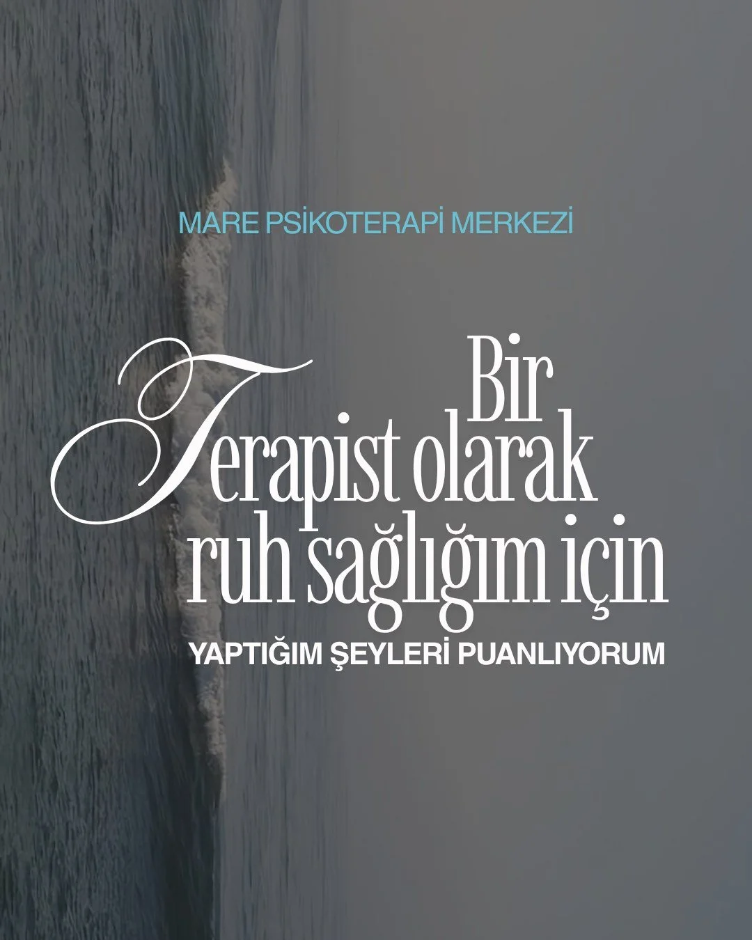 Bir terapist olarak biz ruh sağlığımızı nasıl koruyoruz sizinle paylaşmak istedik. Belki sizde sizin y&ouml;ntemlerinizi bizimle paylaşmak istersiniz. Biz &ccedil;ok mutlu oluruz.