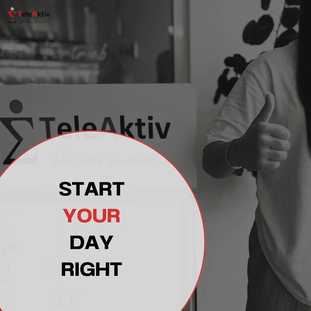 &bdquo;Start your day right&ldquo; ist ein inspirierender Spruch, der uns daran erinnert, wie wichtig es ist, mit der richtigen Routine in den Tag zu starten. Eine gute Morgenroutine kann den Ton f&uuml;r den gesamten Tag setzen und uns helfen, stres