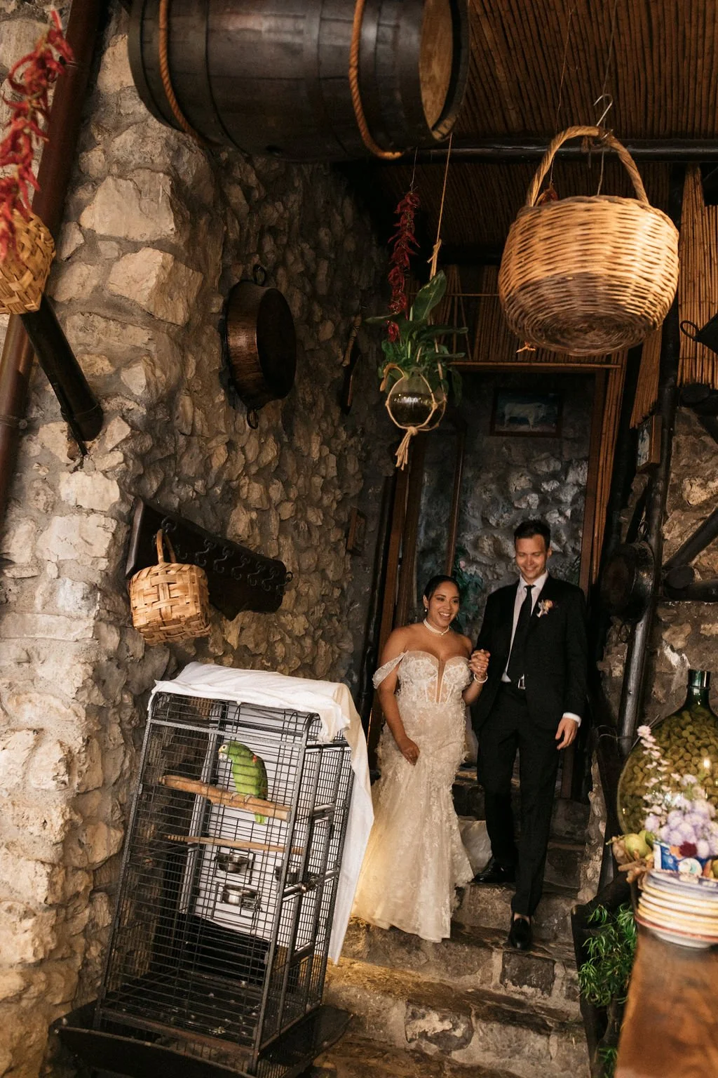August Wedding in Positano - La Tagliata Positano