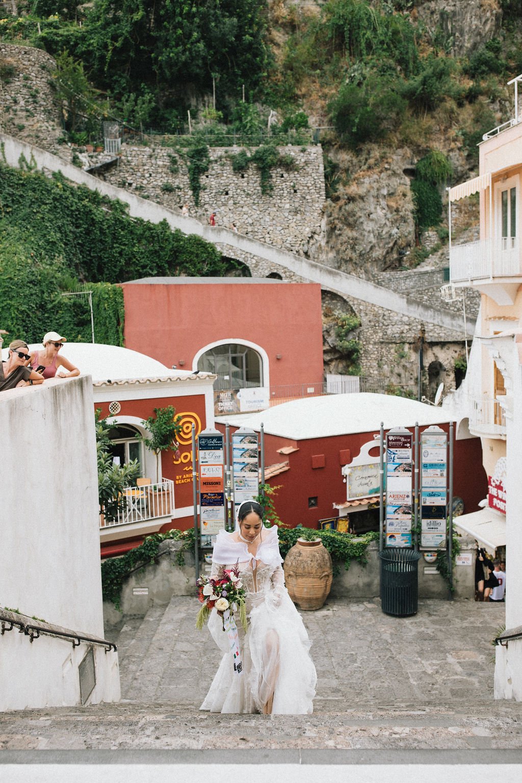 August Wedding in Positano