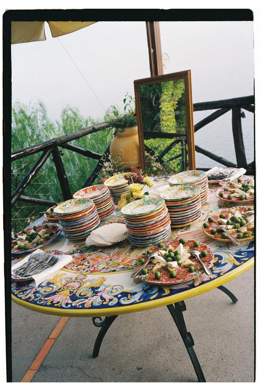 August Wedding in Positano