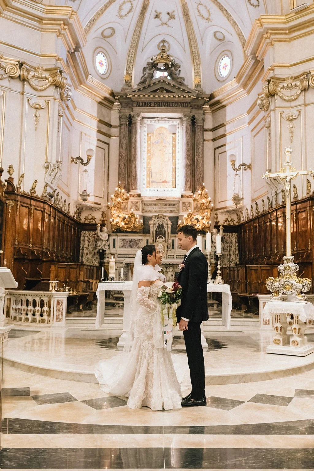 August Wedding in Positano