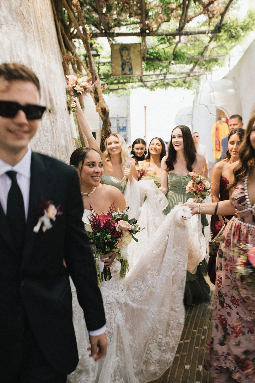 August Wedding in Positano
