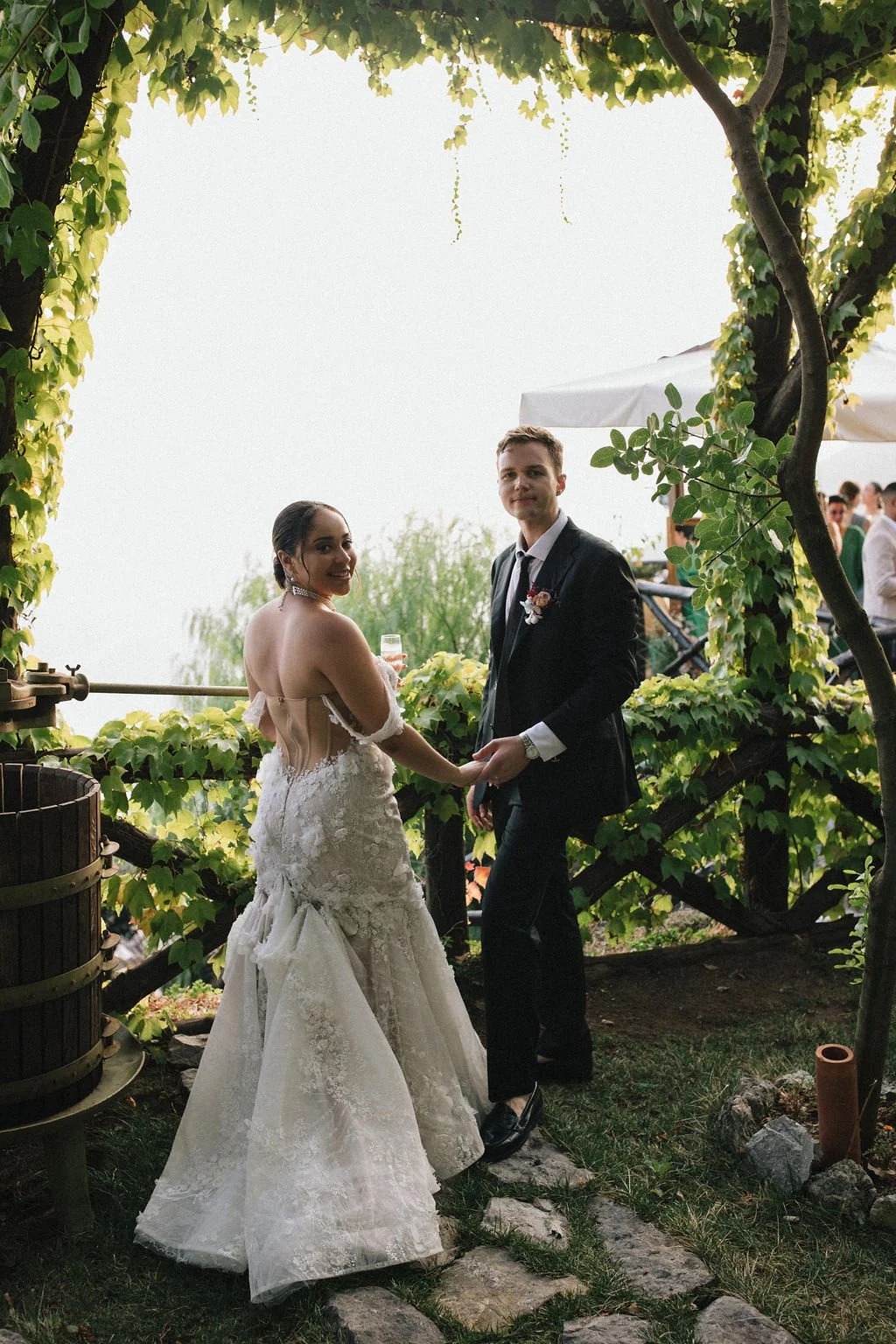 August Wedding in Positano - La Tagliata Positano