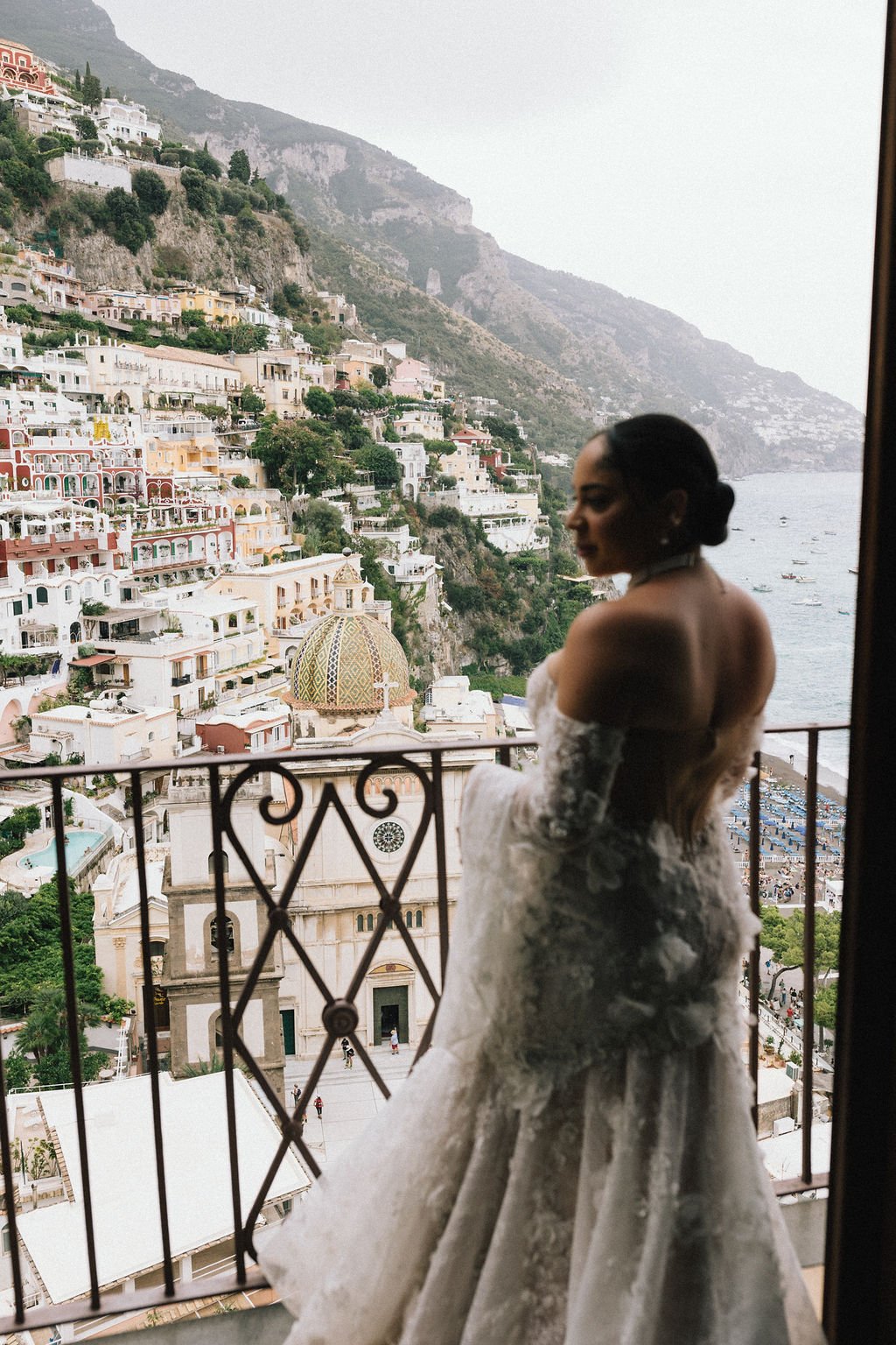 August Wedding in Positano
