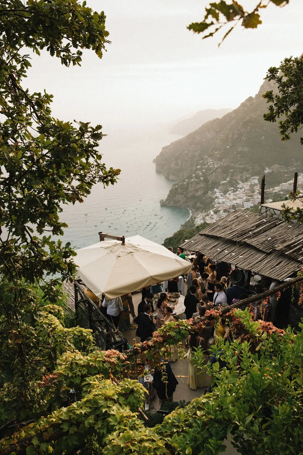 August Wedding in Positano