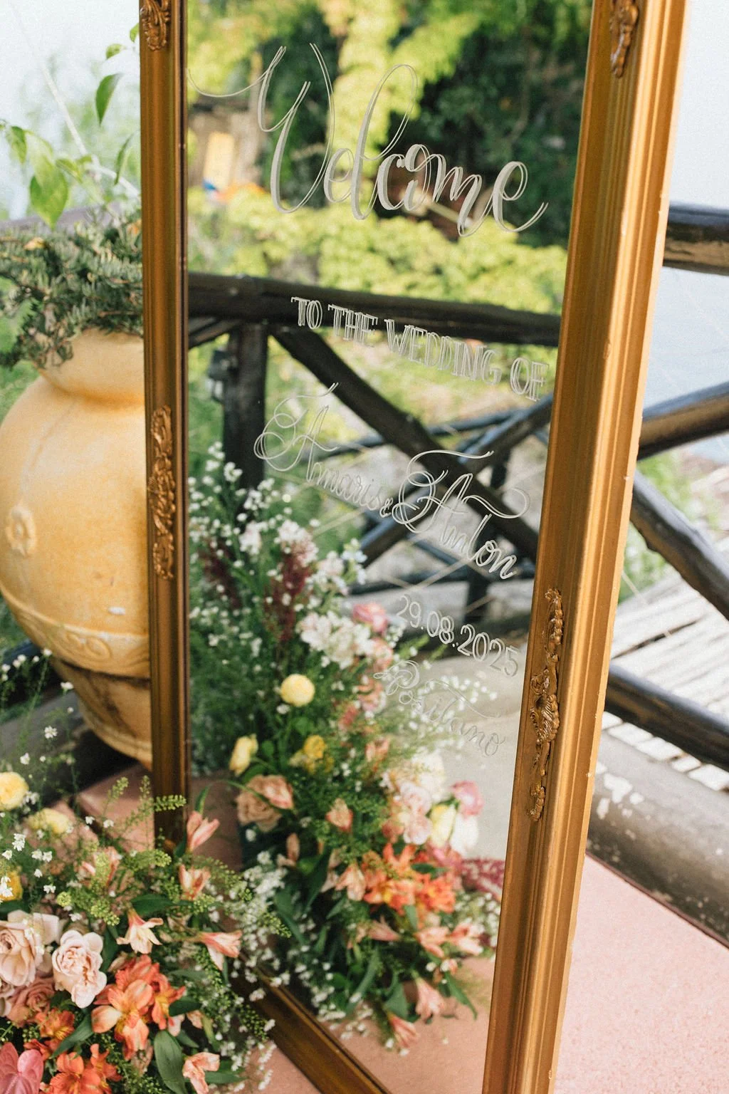 August Wedding in Positano