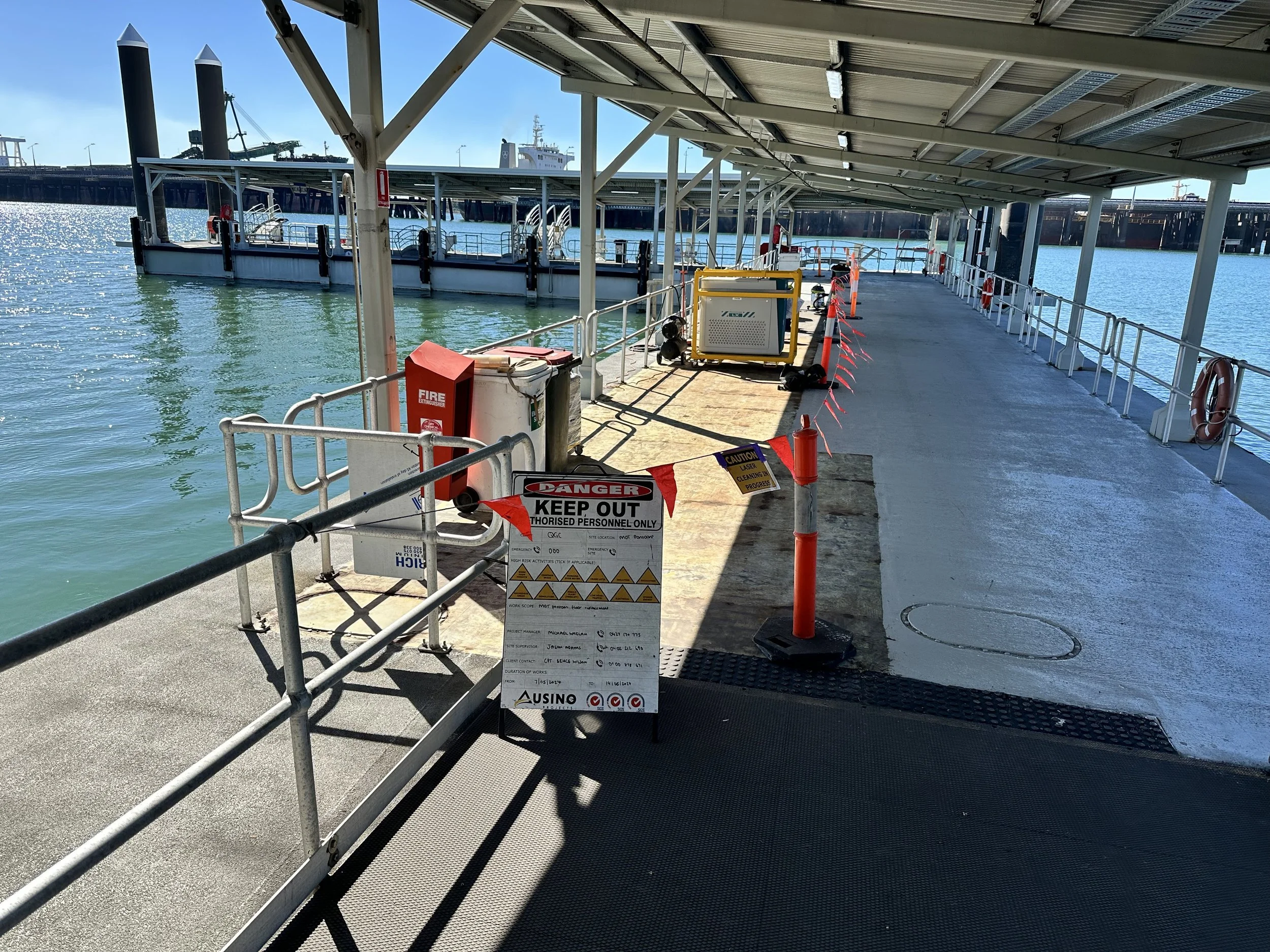 MOT Pontoon Floor Upgrade