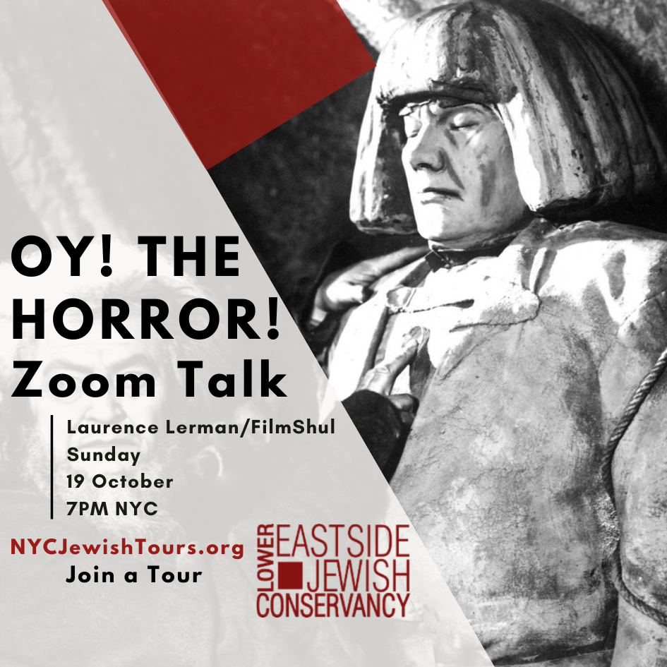 Oy! The Horror! Zoom Talk