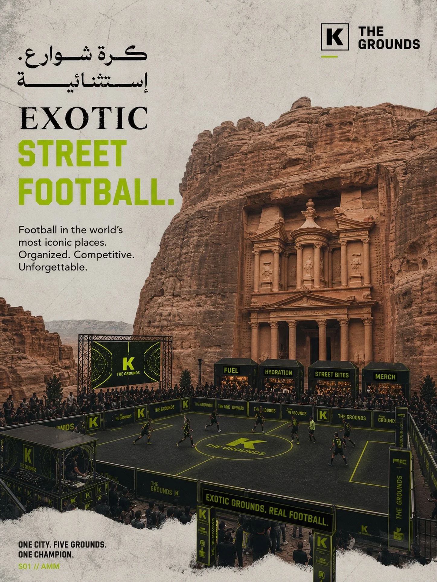 FOOTBALL,
WHERE IT SHOULDN&rsquo;T EXIST.

Link in Bio.