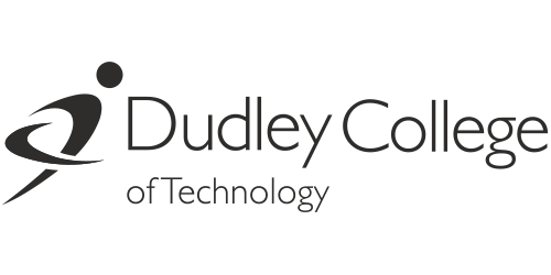 Dudley College of Technology logo with stylized letter D design.