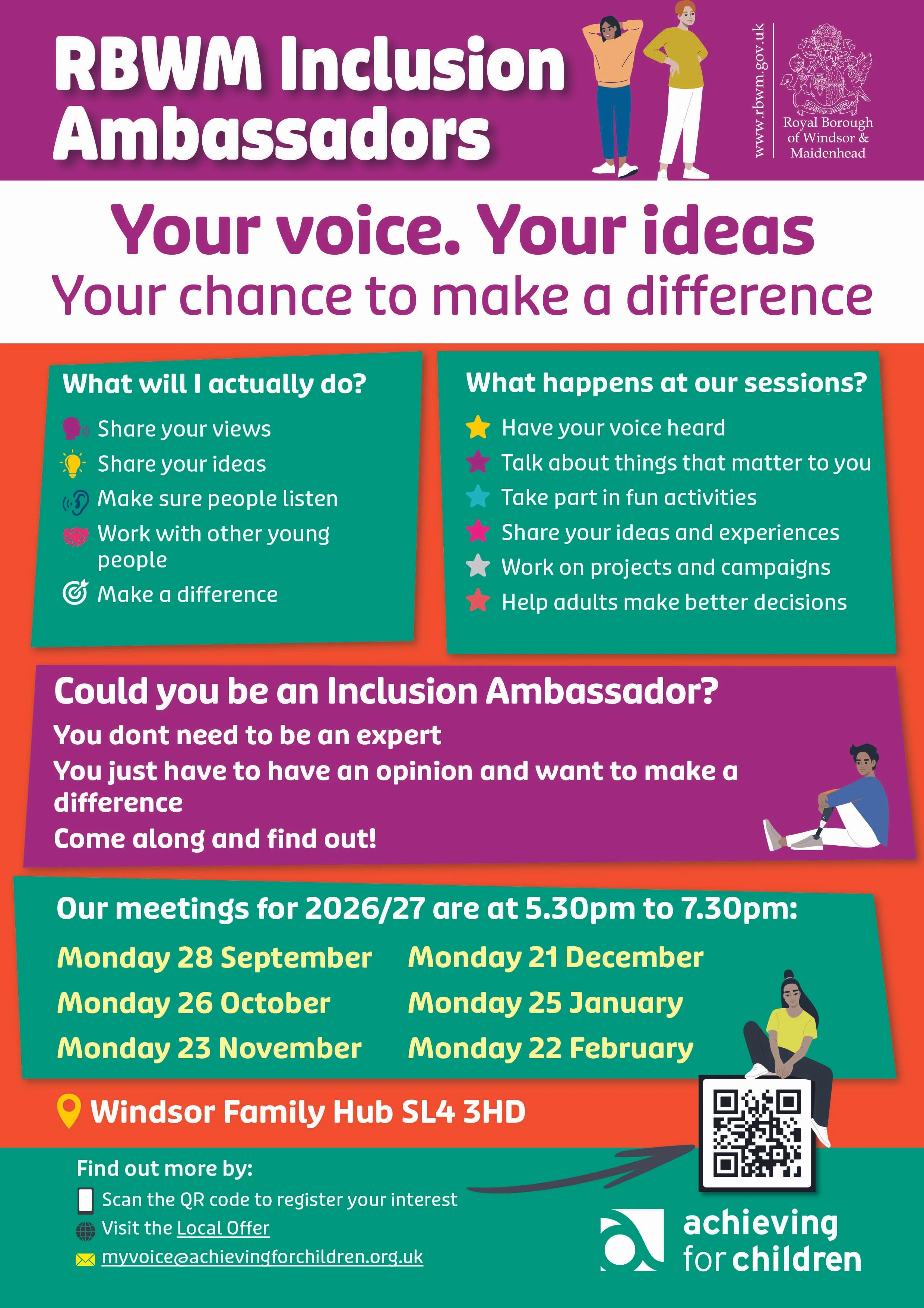 RBWM Inclusion Ambassadors