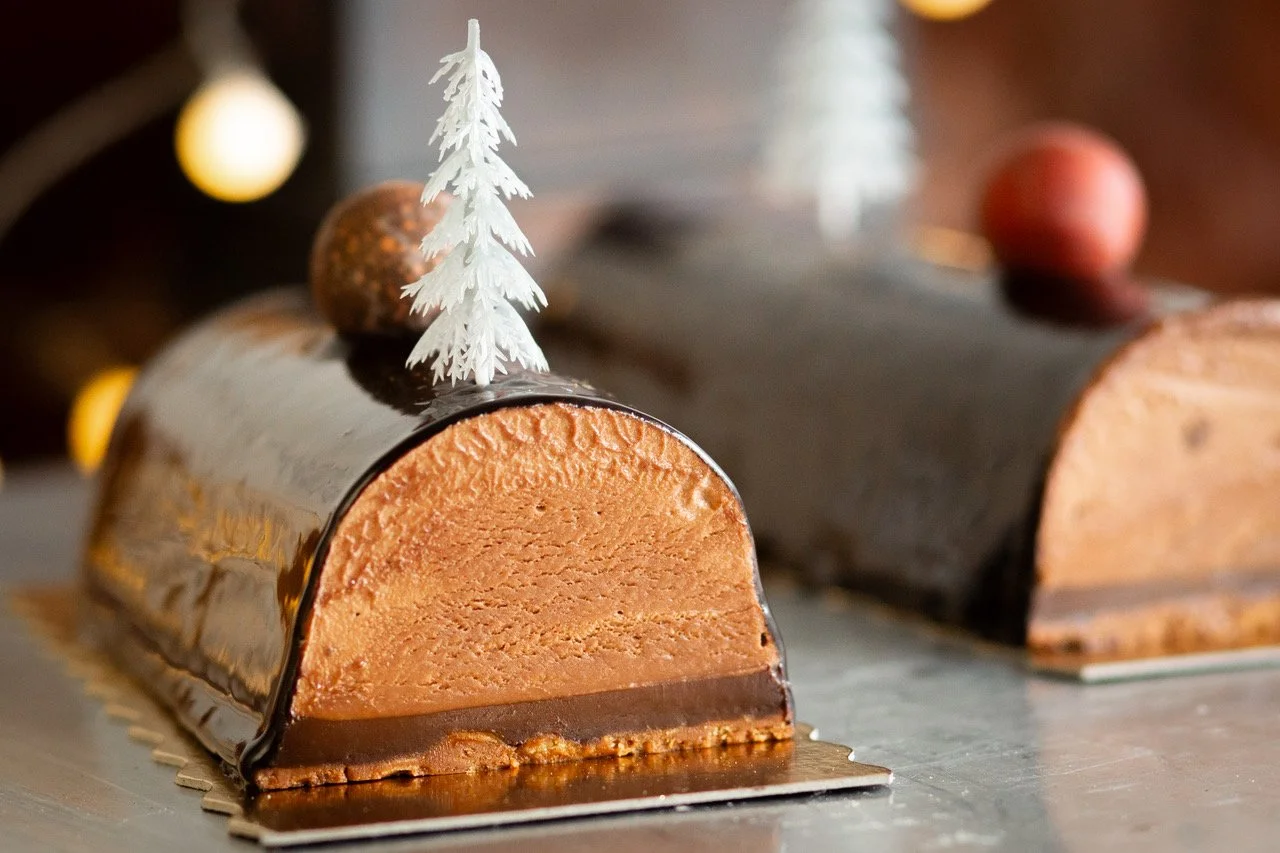 Croquant Chocolat Log