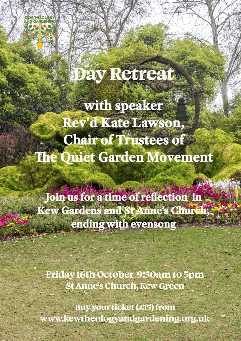 Retreat Day featuring the Quiet Garden Movement