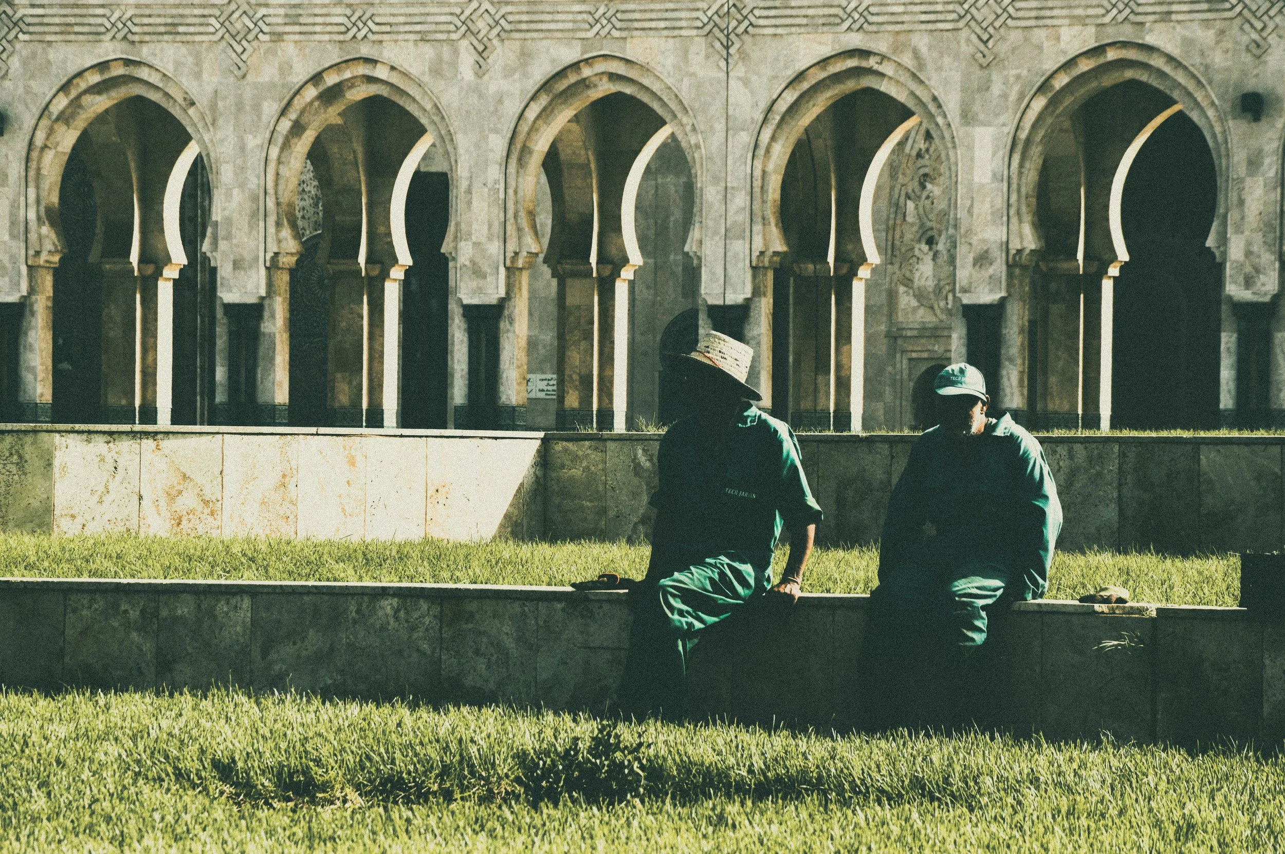 7:58am, Hassan II Mosque