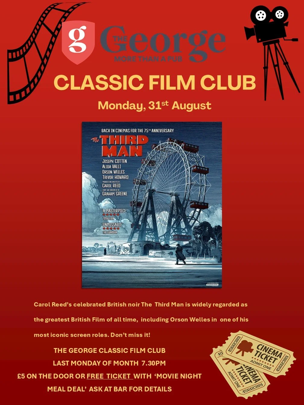 Classic Film Club Movie Night Poster The Third Man 2.jpg