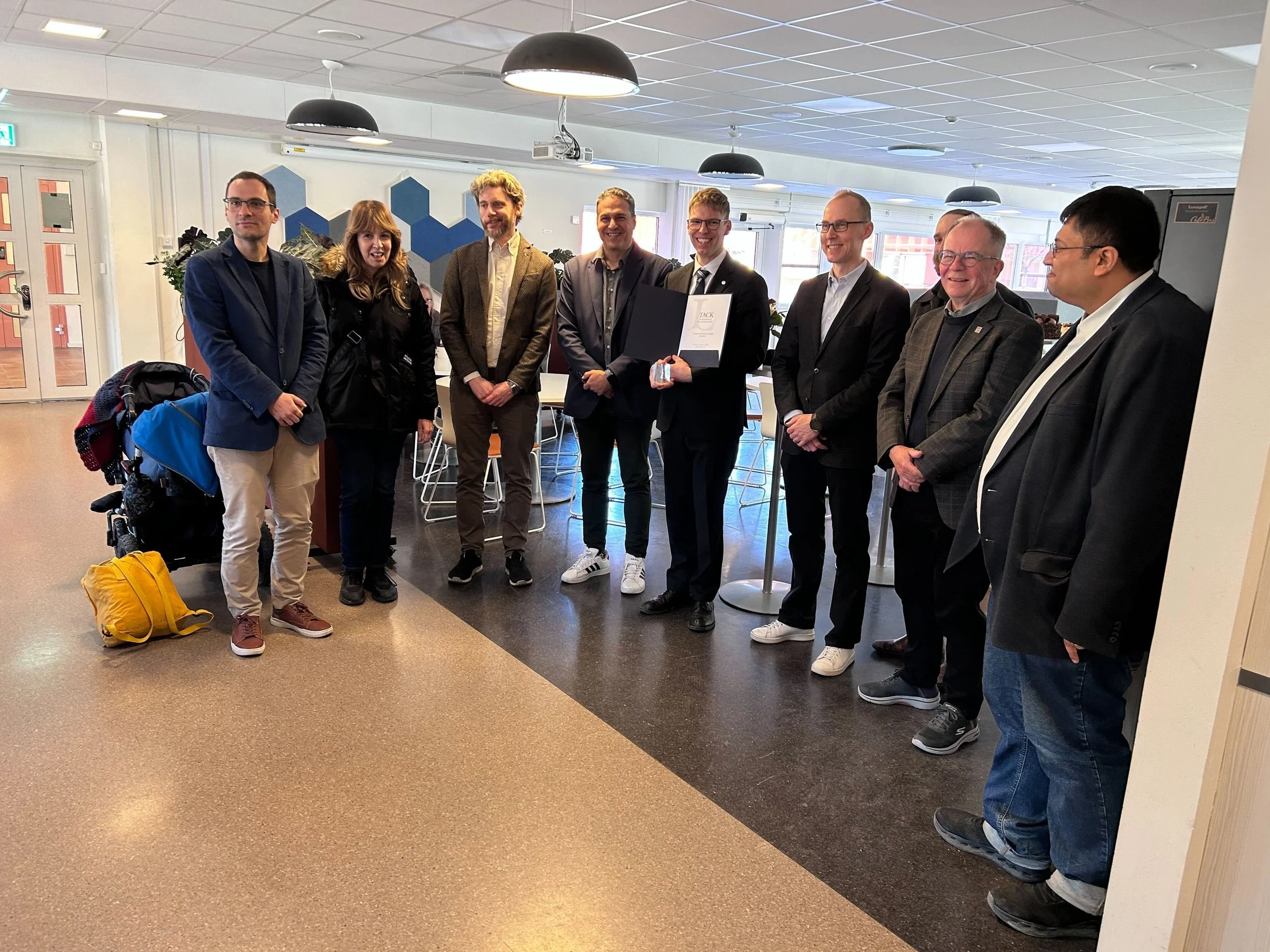 Congratulations to Samuel Nordström for successfully defending his PhD