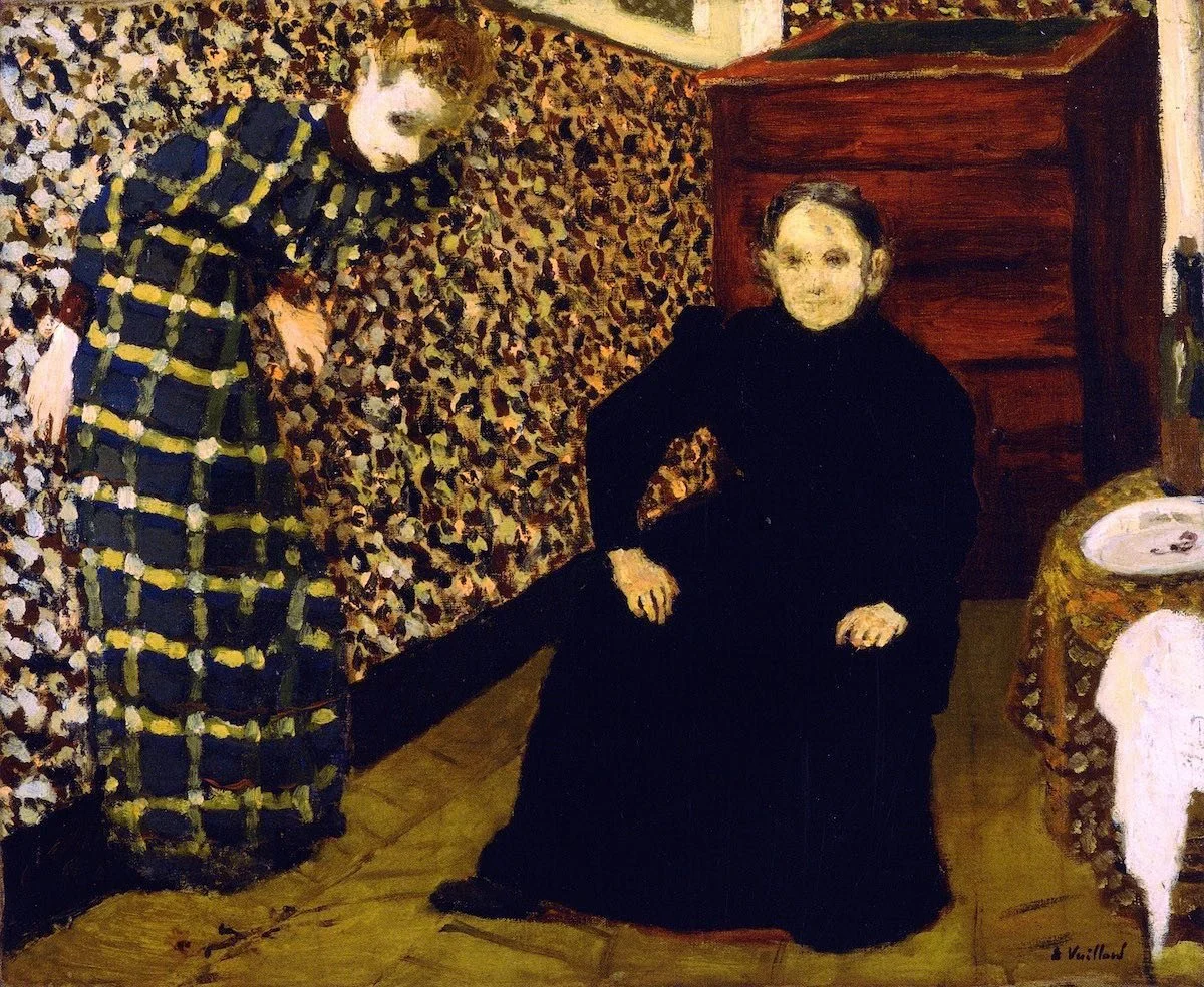 Edouard Vuillard, interior, 1893