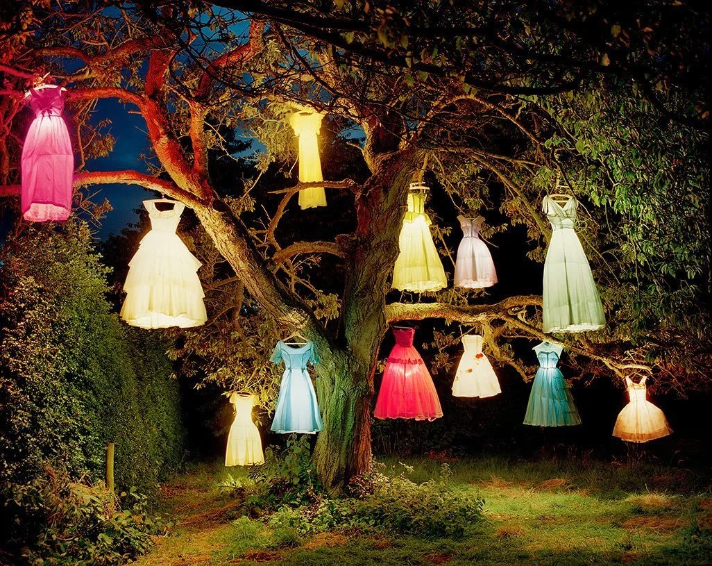 Tim Walker, The Dress Lamp-Tree, 2002