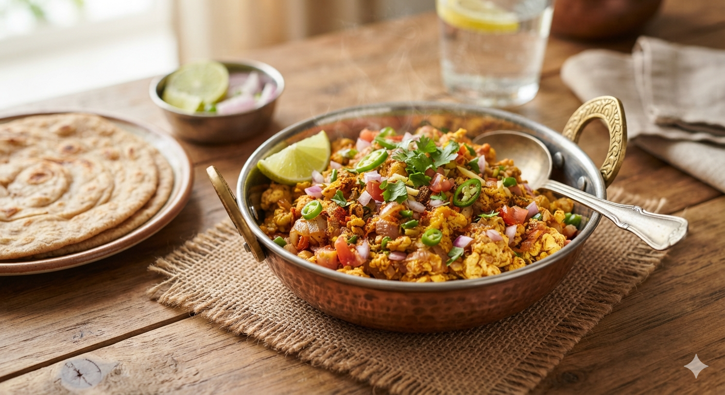 Egg/Anda/Mutta Bhurji 