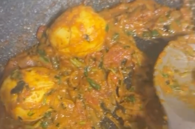 Egg Masala by Chef. Gayatri S