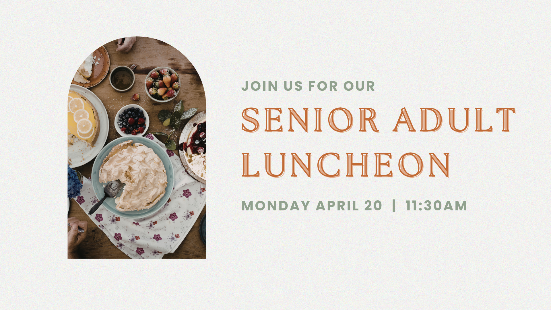 Senior Adult Luncheon