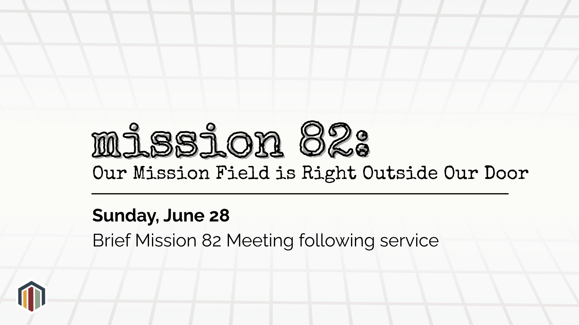 Mission 82 Meeting
