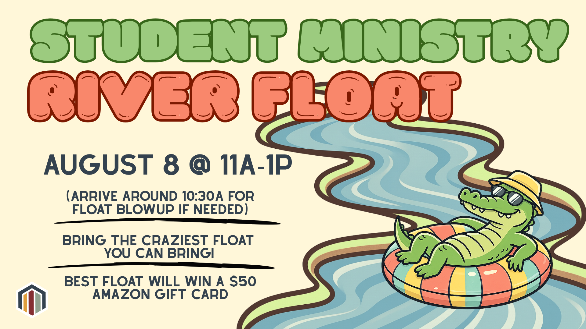 Student Ministry River Float
