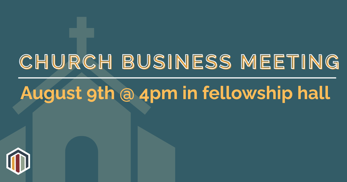 Church Business Meeting