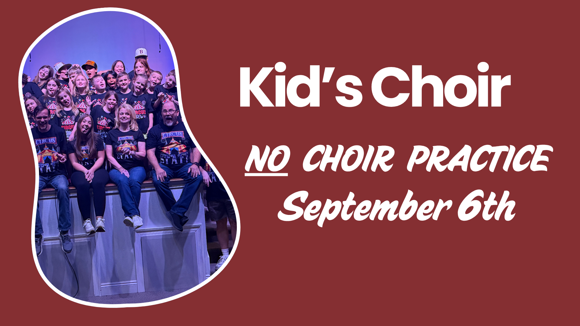 NO Kid’s Choir Practice