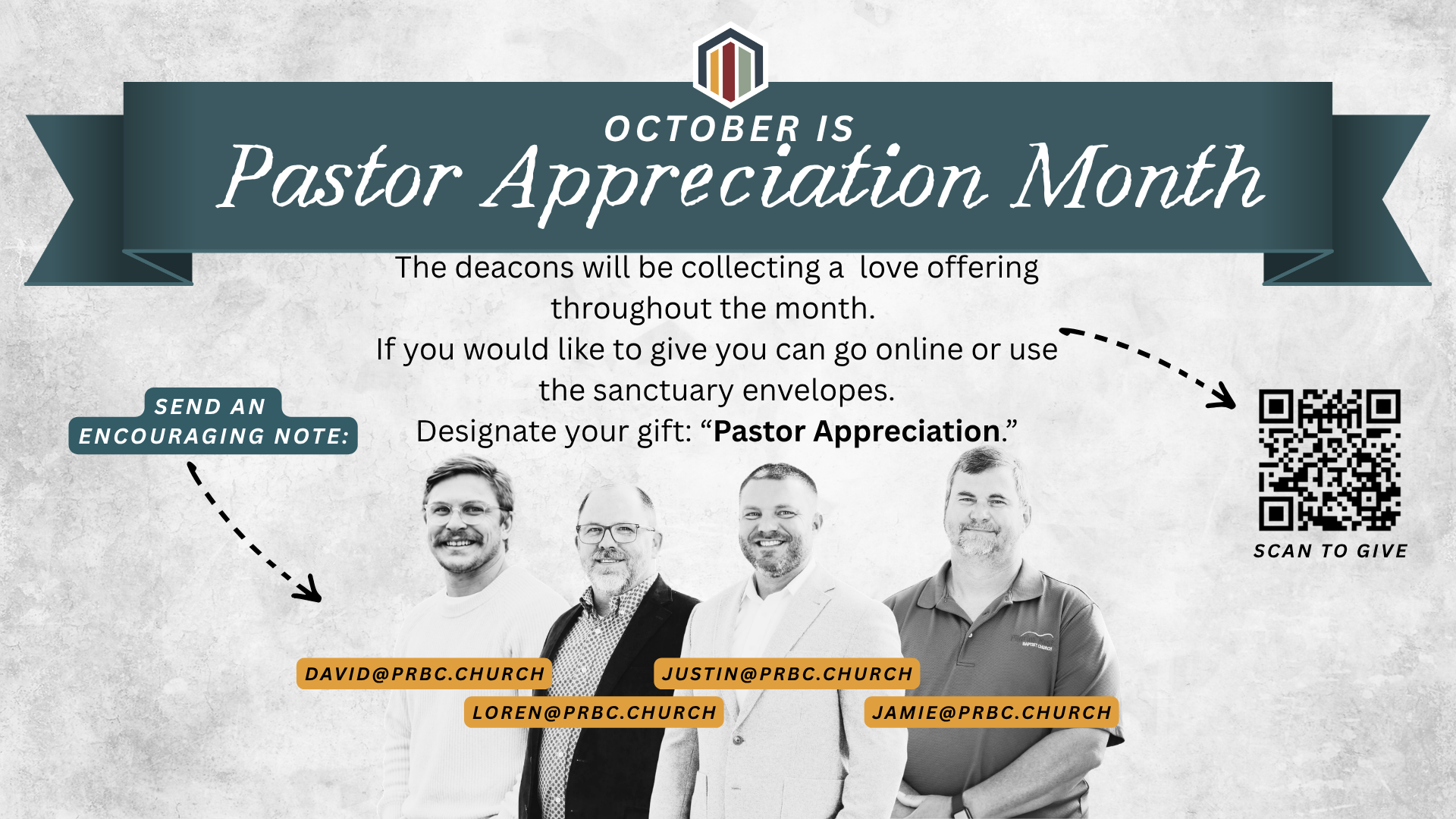 Pastor Appreciation Month