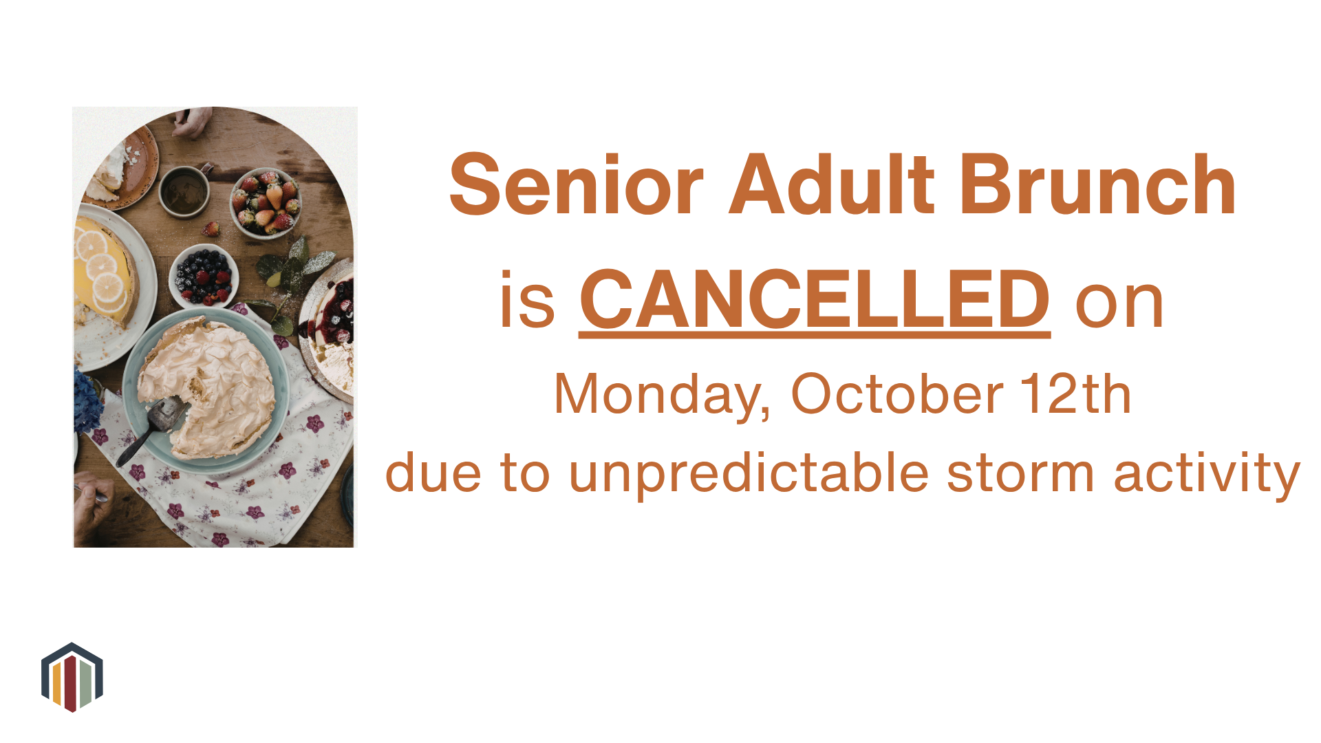 CANCELLED Senior Adult Brunch 