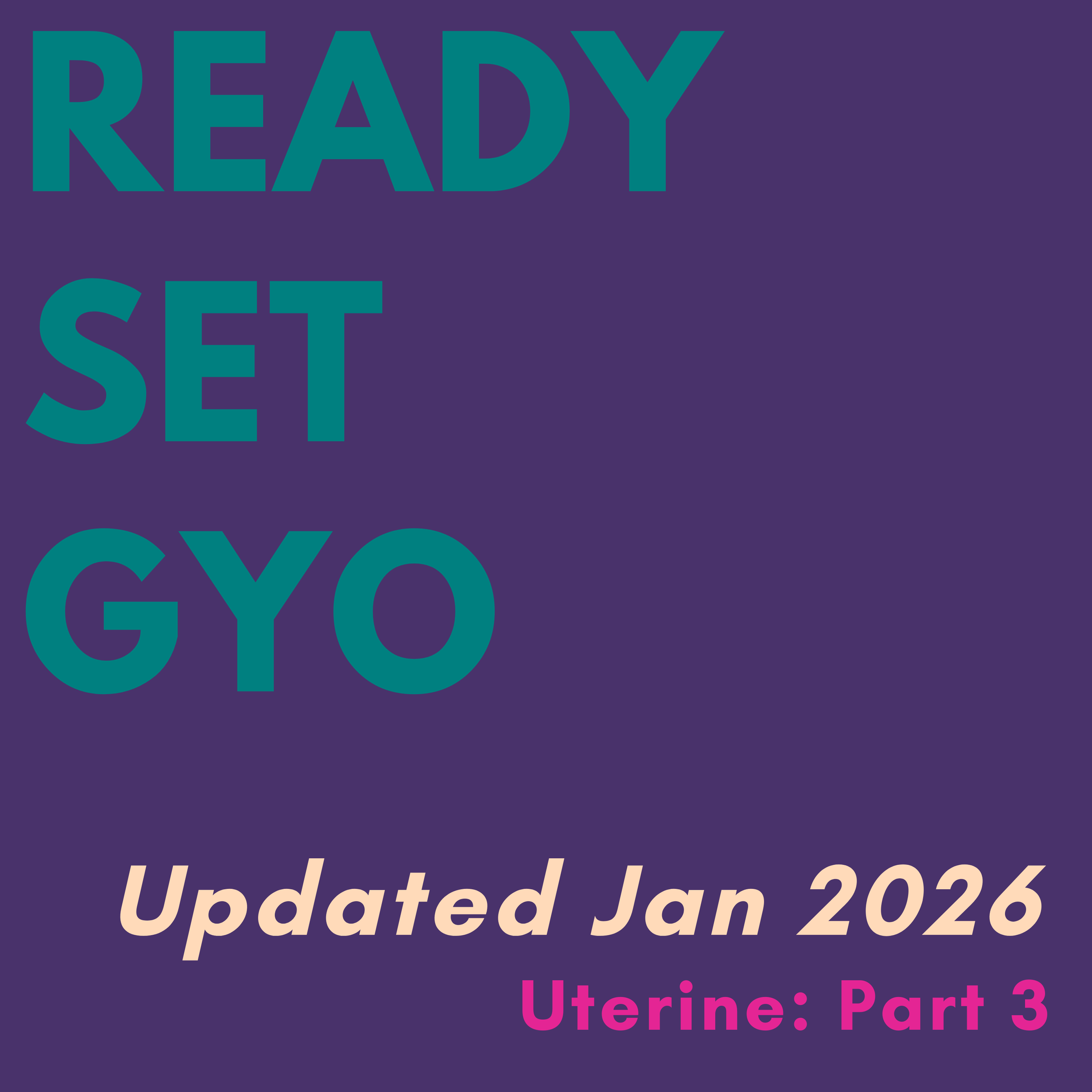 Uterine Cancer: Part 3