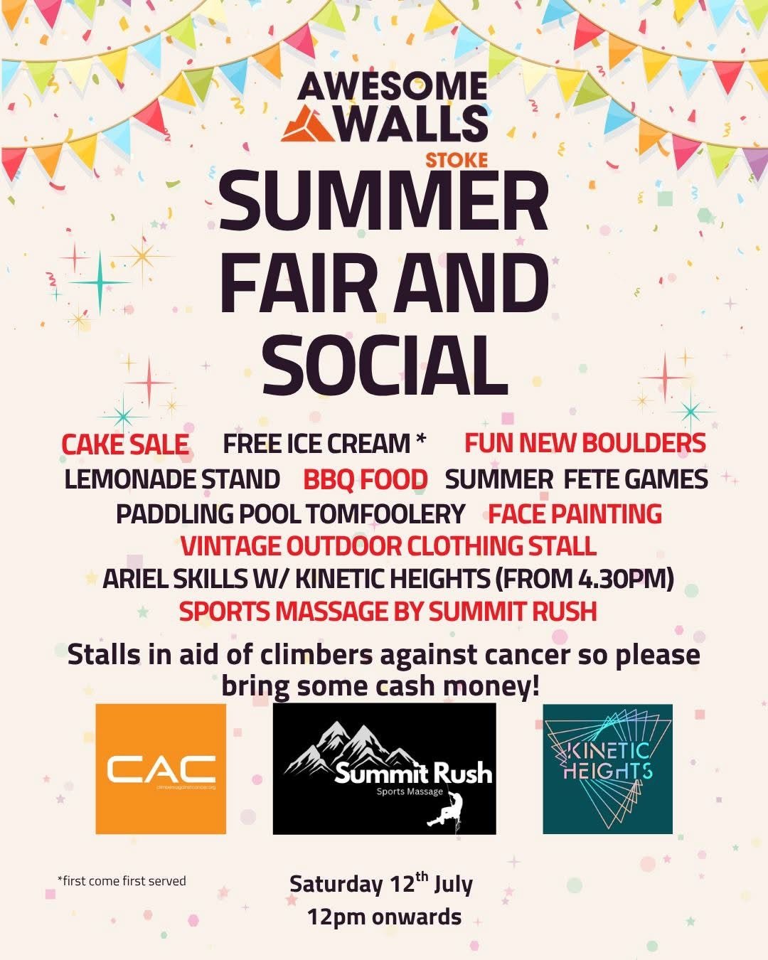 Awesome Walls Summer Fair & Social
