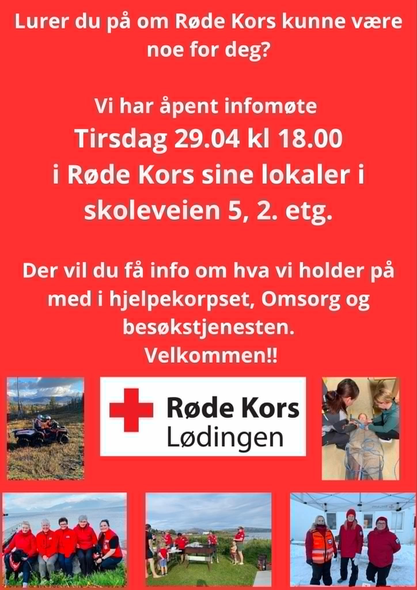 AVLYST - Infomøte Røde Kors