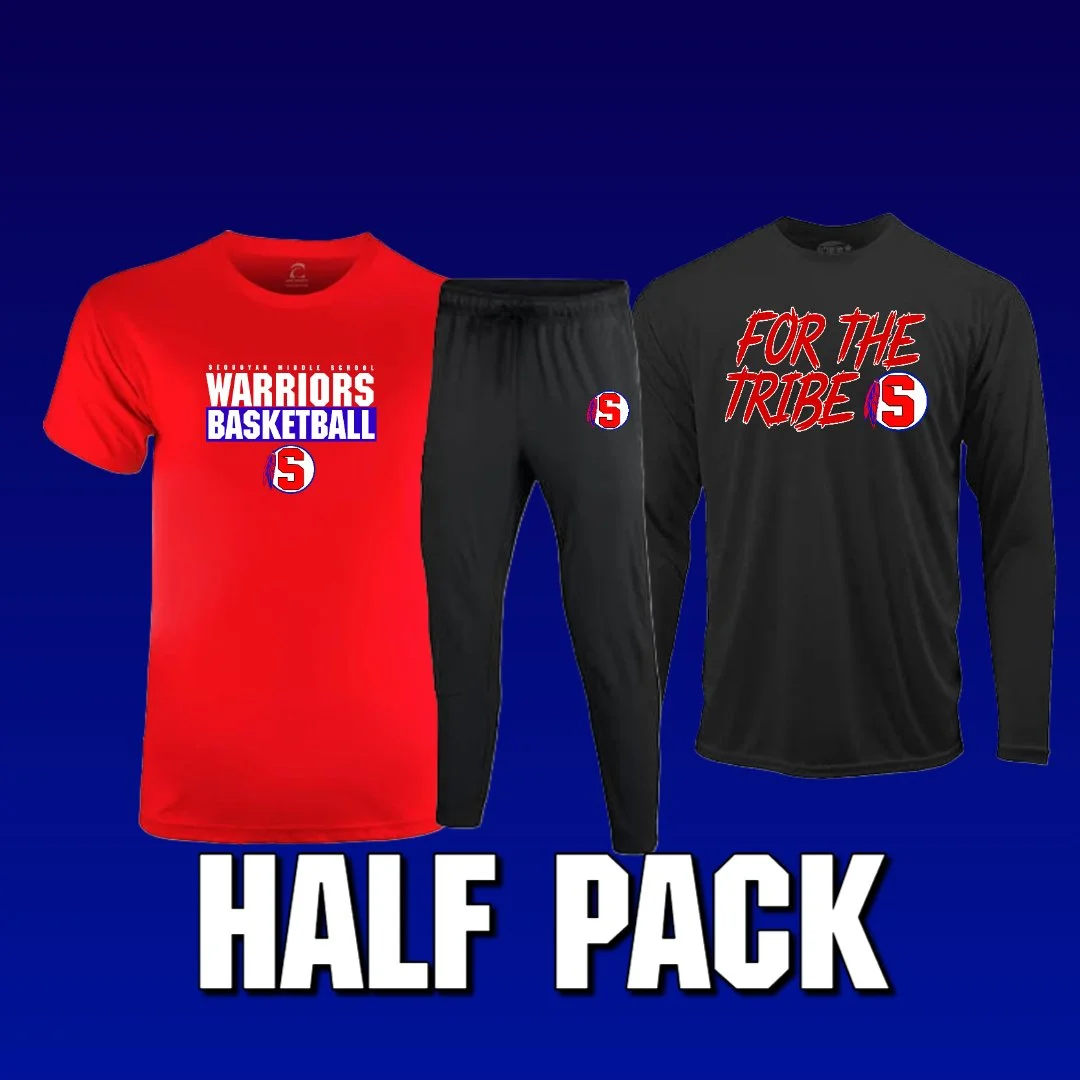 Basketball Warmup Gear Half Pack