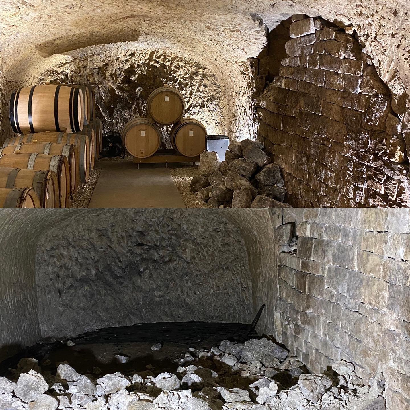 Ein gro&szlig;er Respekt f&uuml;r unseren ersten Champagner @fabiencaze 
Bis vor zwei Jahren hatte er keinen Strom und kein Wasser in der H&ouml;hle. Heute hat er die im 1800er gebauten Kalkh&ouml;hle komplett rekonstruiert und ein Nachbarkeller dazu