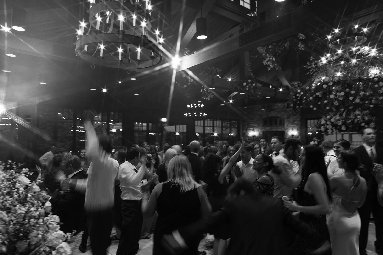 Luxury wedding reception dancing photographed at Old Edwards Inn by Heirloom Foto
