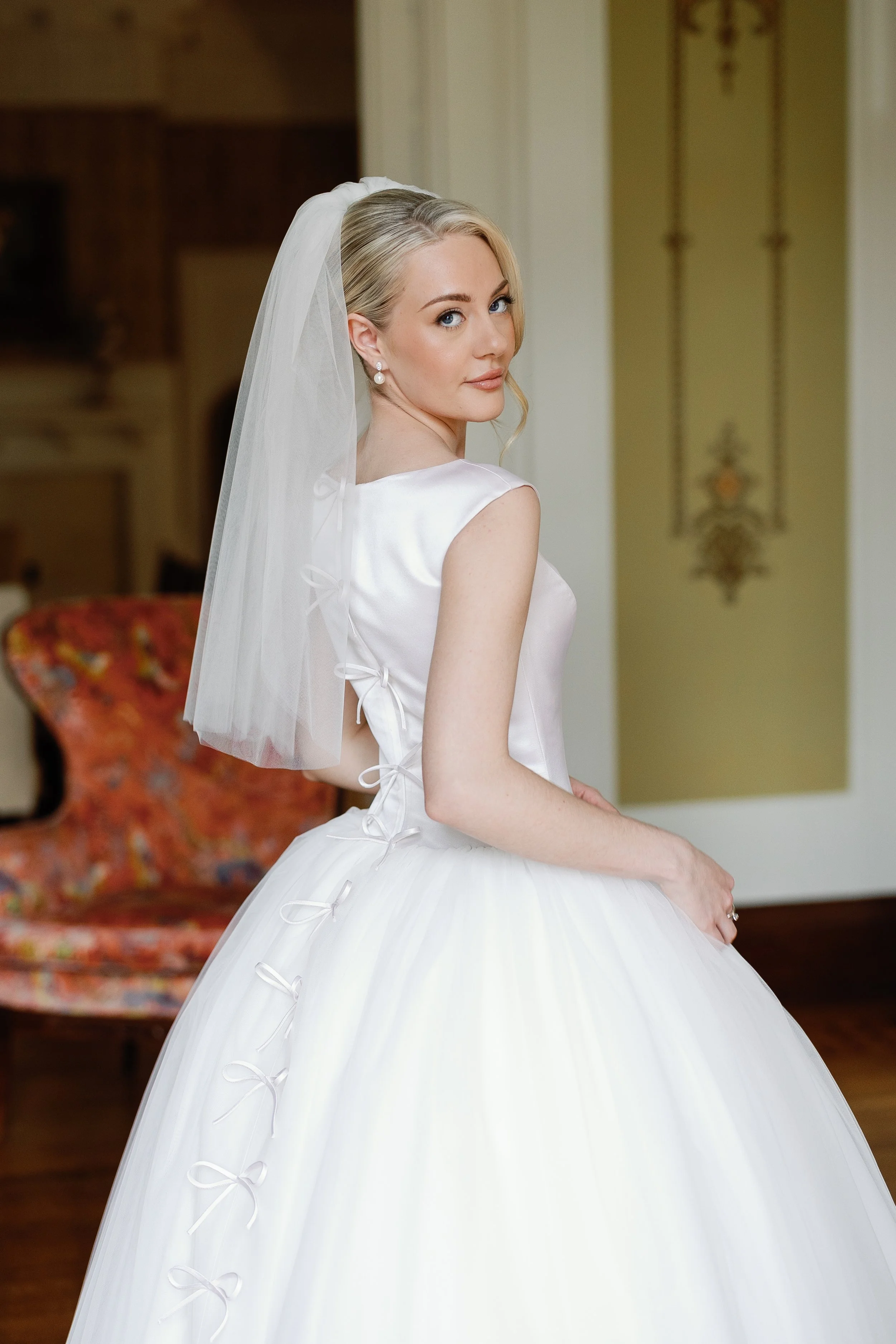 Luxury bridal portraits at Hills and Dales  in Atlanta by Heirloom Foto